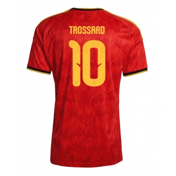 Billige Fotballdrakt Belgia Leandro Trossard #10 Replika Hjemmedrakt VM 2026 Kortermet